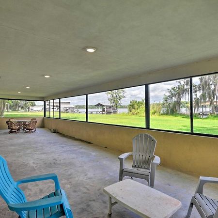 Waterfront Welaka Escape With Private Docks! Villa Exterior photo