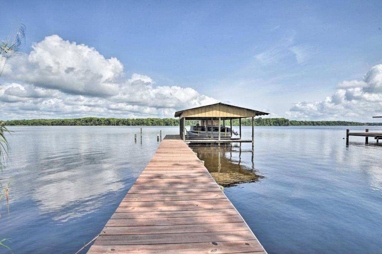 Waterfront Welaka Escape With Private Docks! Villa Exterior photo